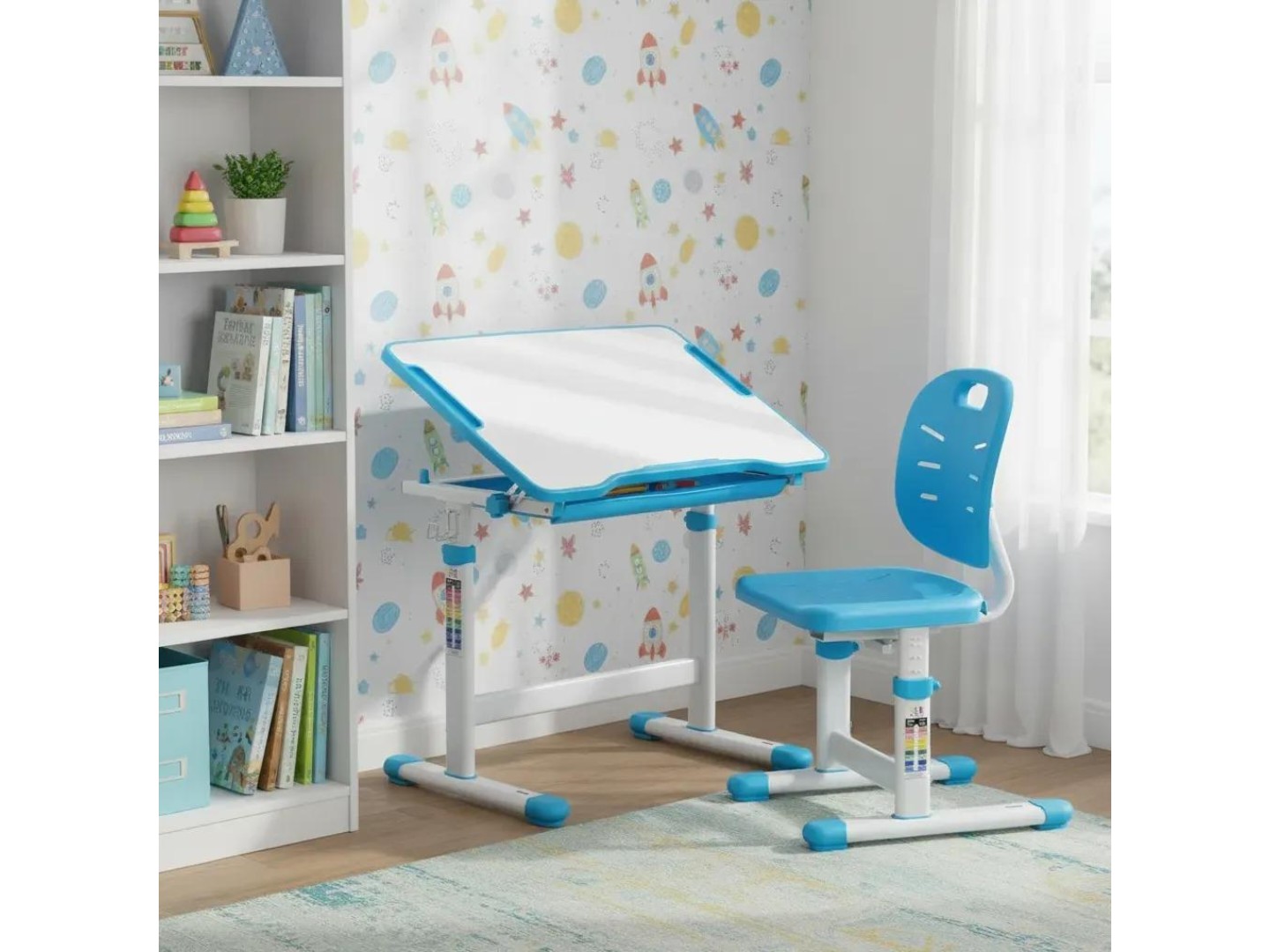 Комплект меблів шкільний Evo-kids Evo-05 Ergo BL — фото 3